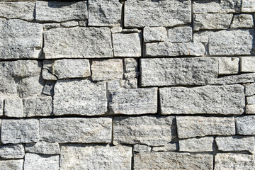Grey pattern of decorative brown grey slate stone wall