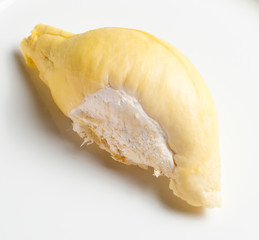 Durian , King of Fruits isolated on white background.
