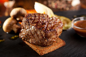 Beef Steak with Sauce