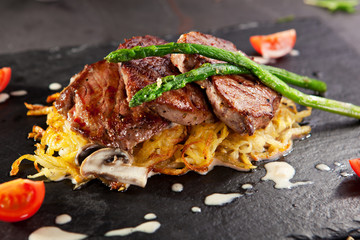 Beef Steak with Potato