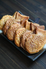 Japanese traditional sweet TAIYAKI