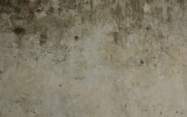 Old wall with cracks and peeling paint, texture background