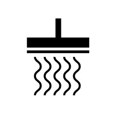 Shower and  poring water icon Vector Illustration
