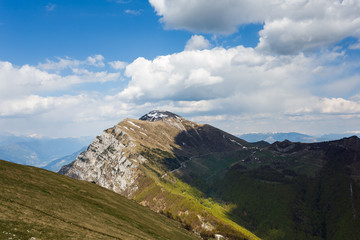 Fototapeta premium The hill of Dolomites