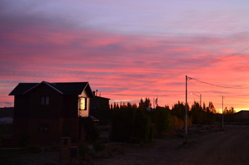 Sunrise in Patagonia - El Calafate, Argentina