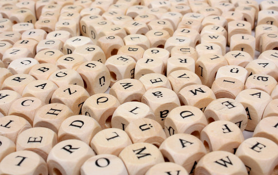 Buchstabenmix