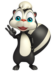 fun best  Skunk cartoon character