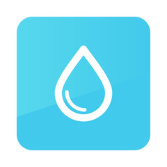 Water Rain Drop icon. Meteorology. Weather