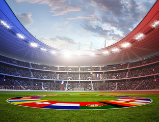 Stadion Europa 3 - obrazy, fototapety, plakaty