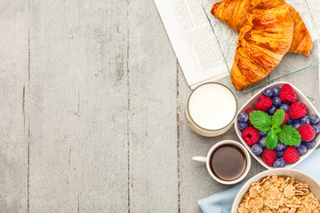 Healthy breakfast