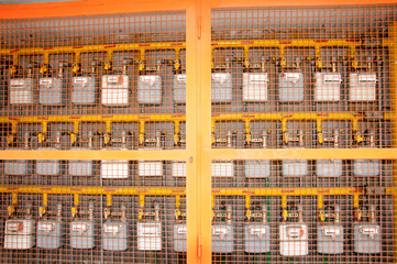 Locale contatori gas in un condominio