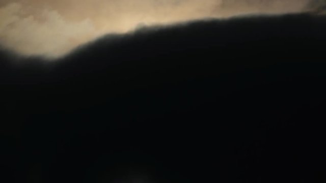 4K・日暮れ前の雲と太陽・タイムラプス_3-292