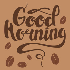 Obraz premium Monday lettering. Hand written Monday poster. Modern hand letter