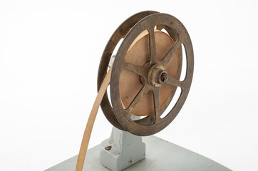 Nastro avvolgizona  per impianto telegrafico Morse circa 1900  © mghidoli