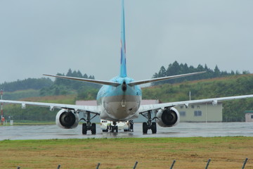 秋田空港　飛行機 Akita Airport 