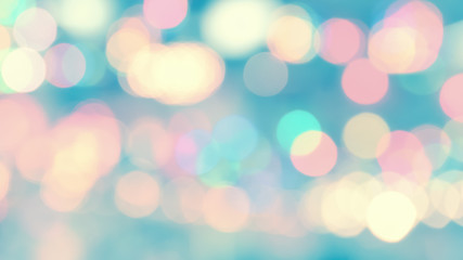 Abstract Defocused Party, Festival, Carnival Bokeh Background