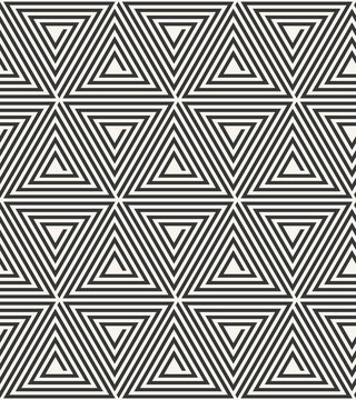 Seamless Triangle Spiral Pattern.