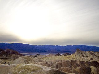 Naklejka na ściany i meble Mountainous Landscape in Death Valley