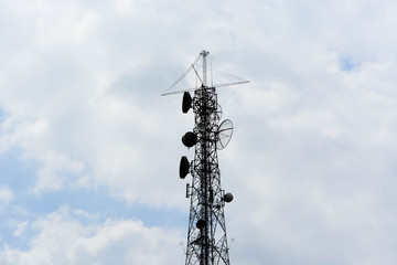 Transmitting antenna large