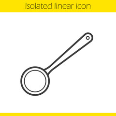 Ladle linear icon