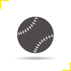 Baseball ball icon
