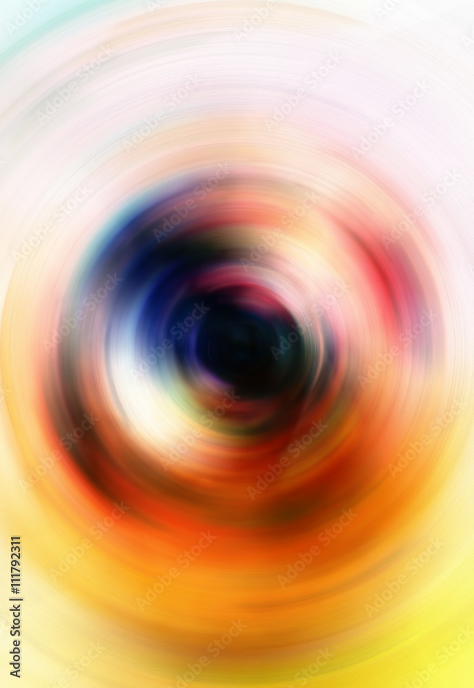 Aufkleber Abstract background and color circle effect, color background.