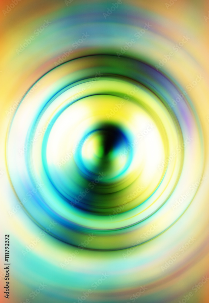 Poster Abstract background and color circle effect, color background.