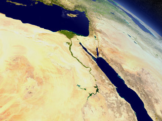 Egypt from space © harvepino