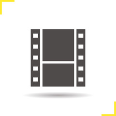 Obraz premium Film strip icon
