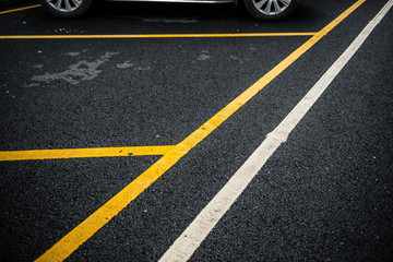 outdoor car parking lot