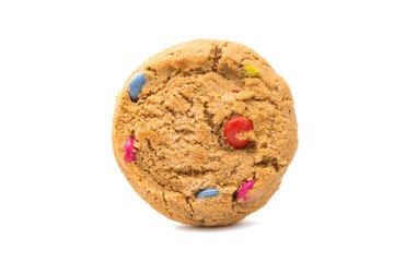 cookies with chocolate isolated