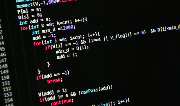 computer language source code