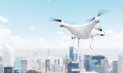 Drone over Singapore