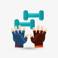 Healthy lifestyle design. Bodycare icon. Colorful illustration