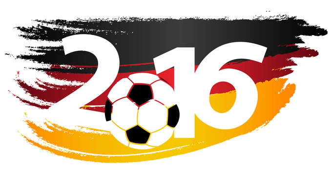 soccer ball 2016 german flag background clip art preview