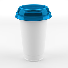 plastic cup with cap