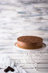 Chocolate cheesecake