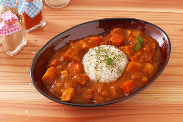 美味しそうなカレーライス