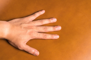 men hands