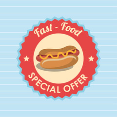 fast food offer design 
