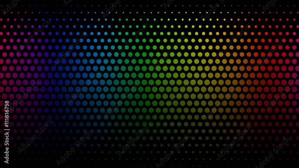 Poster abstract halftone dots background