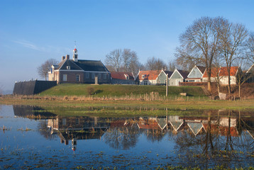 The former island of Schokland was the first UNESCO World Heritage Site in the Netherlands
