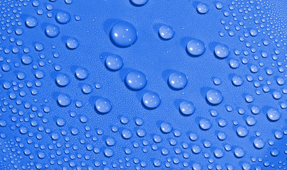 Water drops background.