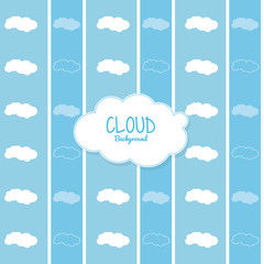 Cloud design. Wheater icon. Colorful illustration