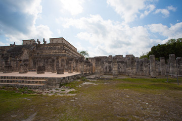Portrait of historic places travel Mexico America