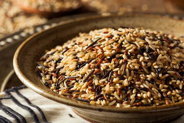 Raw Dry Organic Wild Rice