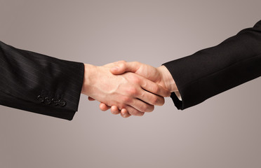 Business economy  handshake