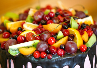 Fruit cake.