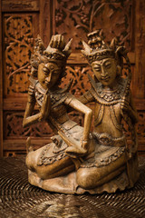 Fototapeta premium a figurine of the hindu goddess