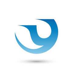 Abstract Letter Y Logo